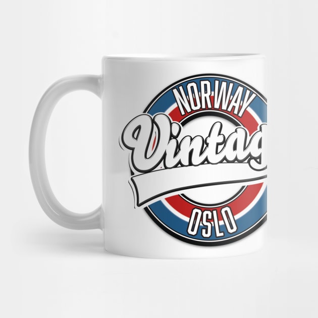 Oslo norway vintage logo. by nickemporium1